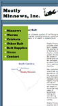 Mobile Screenshot of mostlyminnows.com